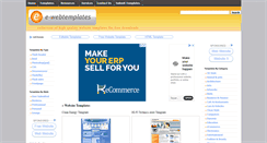 Desktop Screenshot of e-webtemplates.com